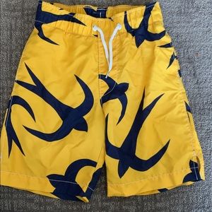 Yellow Gap swim Trunks small 6-7